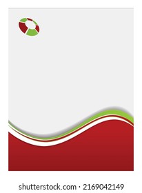 Business abstract wave background template design  with icon