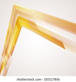 Business abstract yellow background. Vector illustration.