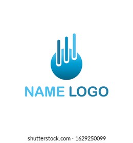 Business, Accounting, & Financial Logo, Design Template Vector Icon.