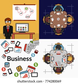 Business Activity Illustration