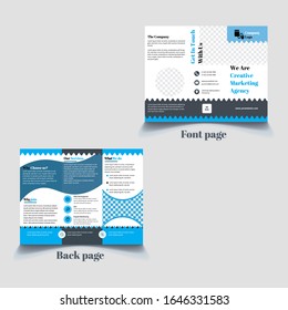 Business Agency Tri-fold Brochure Design