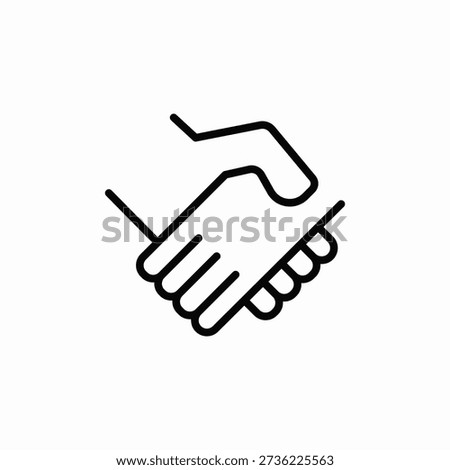 business agreement icon sign vector