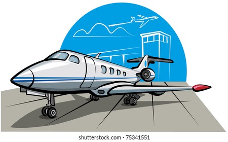 business airplane