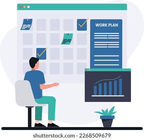 Business Analysing Concept with data and Graphs 