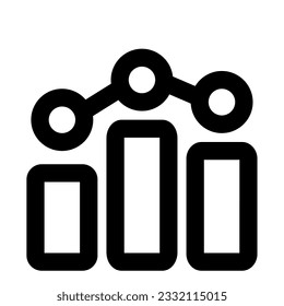 un icono de análisis de negocio se puede usar para uiux, etc