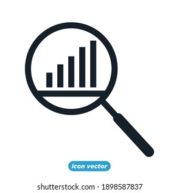 Business Analysis Icon Template Color Editable. Analysis Symbol Vector Illustration For Graphic And Web Design.