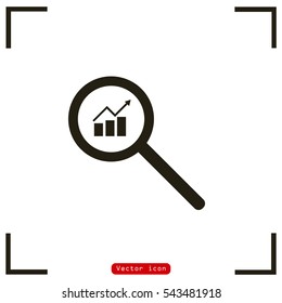 Business Analysis Icon Vector