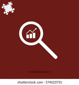 Business Analysis Icon Vector