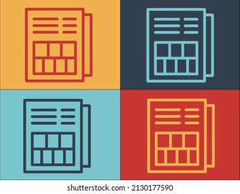Business Analysis Logo Template, Simple Flat Icon of analysis,business,marketing