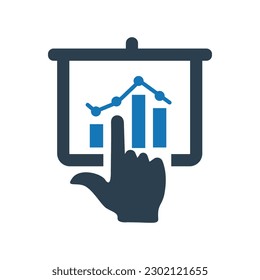 Business ,Analysis,report,solution,strategy,presentation icon vector illustration