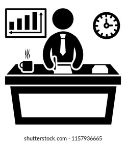 
A business analyst is writing on paper after analysing work report 
