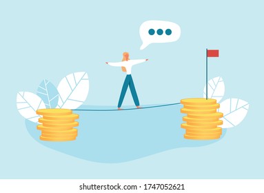 Sitio web de aplicaciones de análisis de negocio diagrama gráfico de hombres de negocios educación riesgo de comercio para ilustración vectorial ex. 
