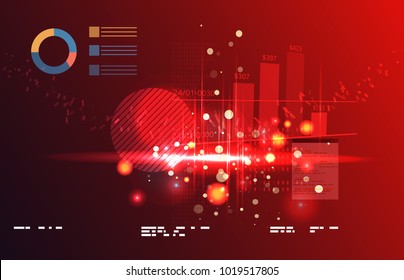 Business Analytics Abstract - Illustration as EPS 10 File
