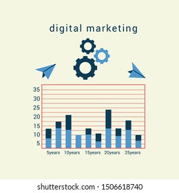 business analytics financial graph report