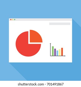 Business analytics icon