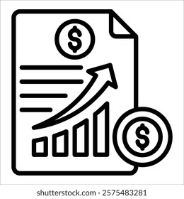 Business Analytics Icon Element For Design