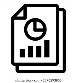 Business Analytics Icon Element For Design