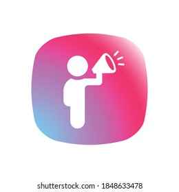 Business Announcement - App Icon Button