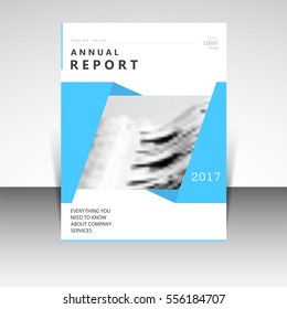 Business annual report brochure design vector illustration. Business presentation, poster, cover, booklet, banner, leaflet, flyer, newsletter, magazine, publication, landing page layout template
