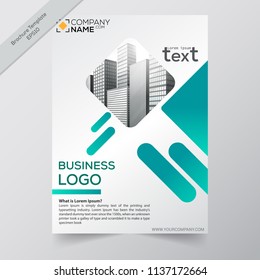 Business annual report brochure flayer design template vector, modern publication poster magazine, stock vector