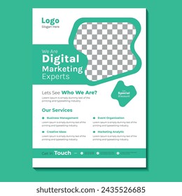 business annual report brochure flyer design template vector, Leaflet cover presentation abstract geometric background, modern publication