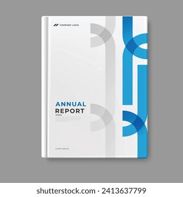 business annual report cover design vector eps 10