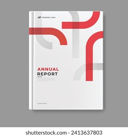 business annual report cover design vector eps 10