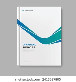 business annual report cover design vector eps 10