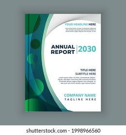 Business annual report flyer templates abstract professional modern design