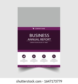 Business annual report template 2020