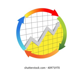 Business arrow