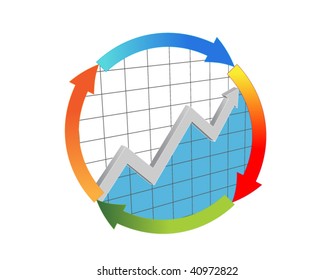 Business arrow