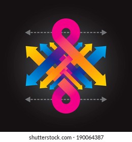 business arrow concept