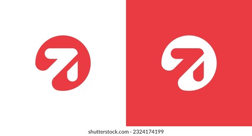 Business Arrow growth Logo design vector template