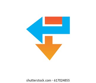 Business Arrow  Logo