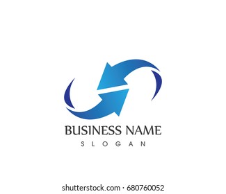 Business Arrow Logo