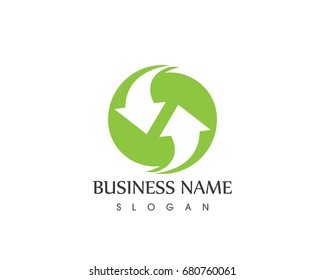 Business Arrow Logo