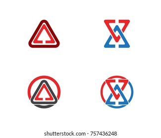 Business arrow logo design template