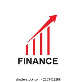 Business arrow sets success goals Financial growth increased investment return, vector logo design illustration for your business identity template. Creative company name with tagline economy finance