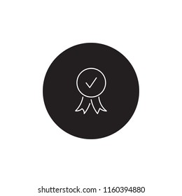 Business award vector icon