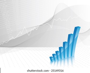 Business background - Bar chart