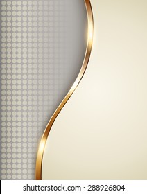 Business background beige, elegant vector illustration.