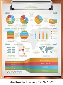 Business background - can be used to illustrate time management, the distribution of career, task organization or planning a meeting or teambuilding and pattern your design