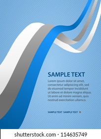 Business background with colored strips