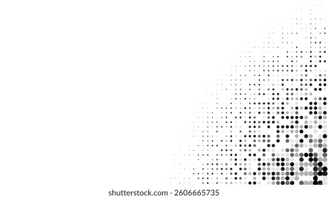 Business Background. Cool Circles In Minimal Layout. Young Brand In Minimalistic Frame. White Music Flyer. Minimalist Greyscale Texture. Geometric Grey Pattern. Trendy Business Background