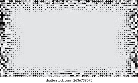 Business Background. Cool Circles In Minimal Layout. Linear Shapes In Annual Frame. White Line Flyer. Minimalist Black Poster. Geometric Greyscale Texture. Trendy Business Background