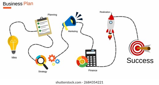 Geschäftlicher Hintergrund kreativ für Website-Werbung