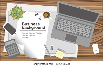 Business background design. 