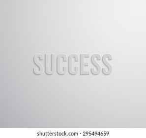 Business background design with long shadow text, can be used for presentation, workflow layout, conference, advertising, infographic. Clean and modern style design