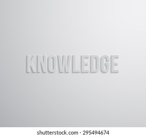 Business background design with long shadow text, can be used for presentation, workflow layout, conference, advertising, infographic. Clean and modern style design